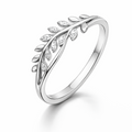 Olive Leaf Grace Ring