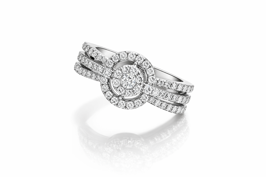 Multi-Row Elegant Party Ring