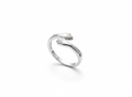 Hug Me Forever Silver Ring - 925 Sterling Silver Ring | White Background Studio Product Photo | Athira Jewels