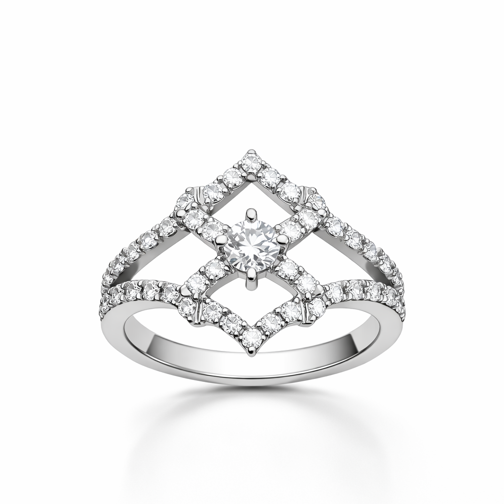 Princess Crown Sparkle Ring