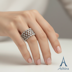 925 Sterling Silver Convertible Ring-to-Bracelet