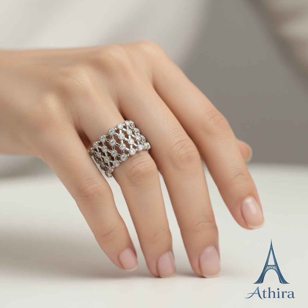 925 Sterling Silver Convertible Ring-to-Bracelet