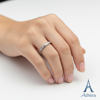 925 Sterling Silver Diamond-Accent Band Ring