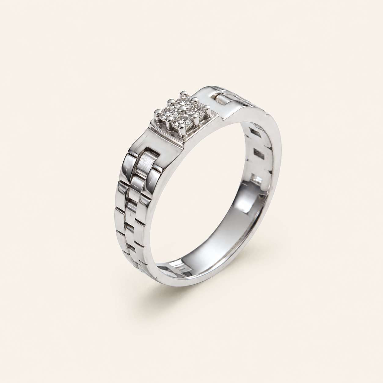 Bold Link Men’s Ring