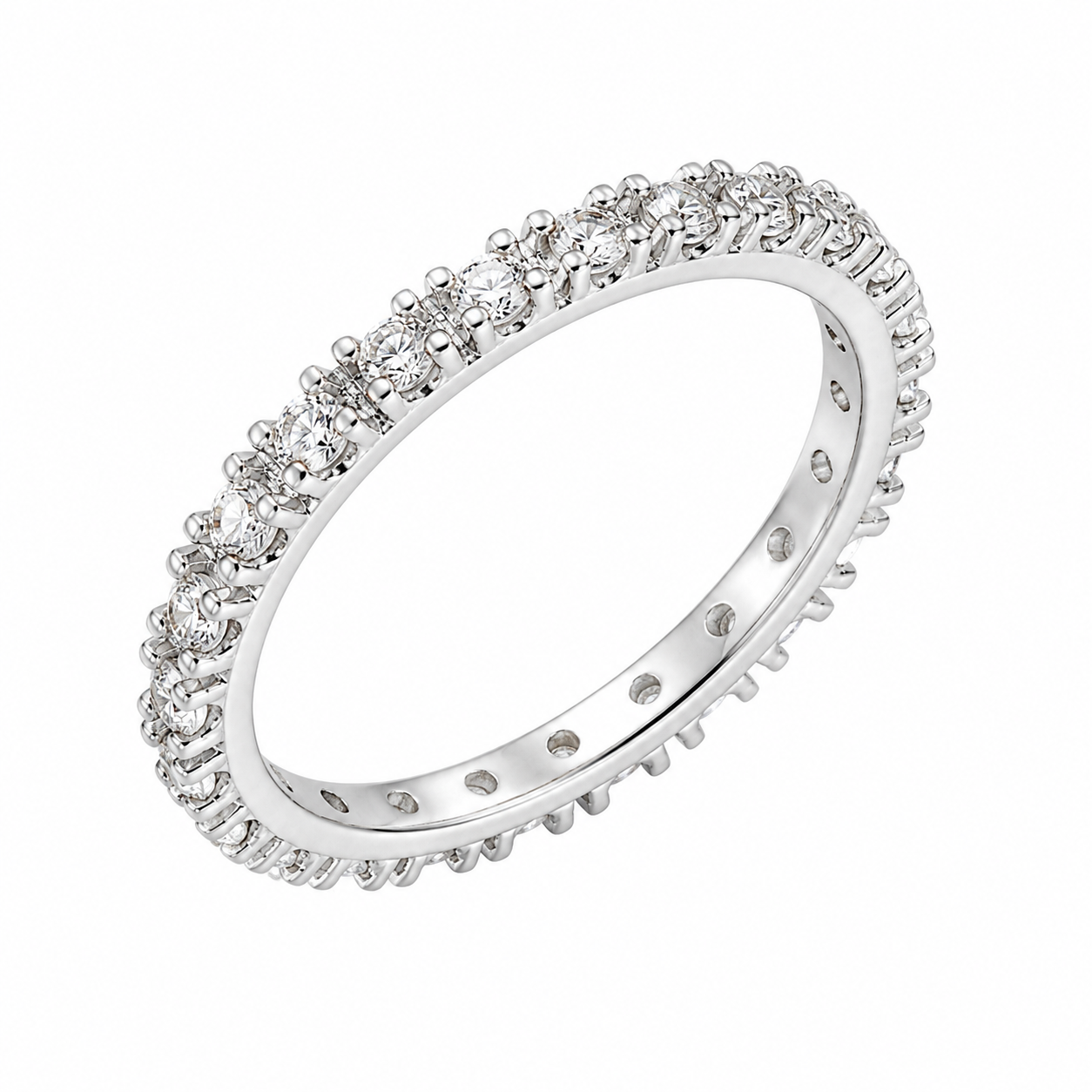 Elegant Diamond Band Ring