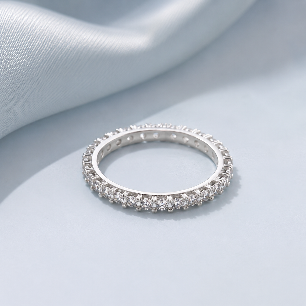 Elegant Diamond Band Ring