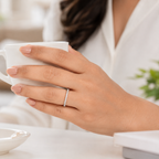 Elegant Diamond Band Ring