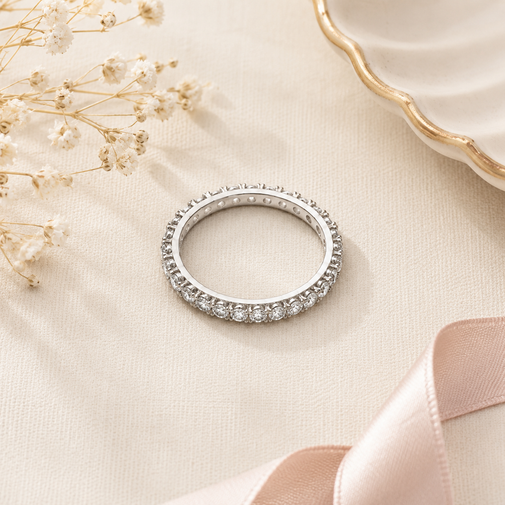 Elegant Diamond Band Ring