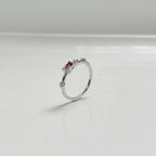 Pink Trio Spark Ring