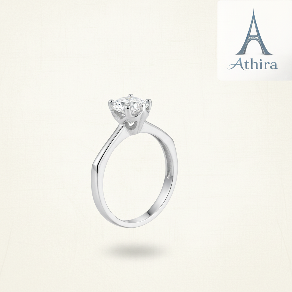 Classic Solitaire Ring - Athira Branded
