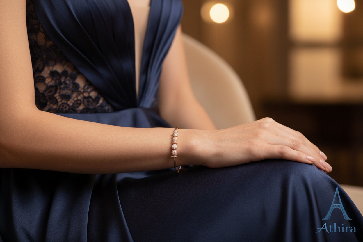 Evening styling lifestyle shot