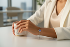 Evil Eye Heart Bracelet — Lifestyle Wrist Shot
