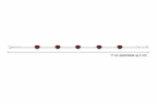 Garnet Bracelet Technical Measurement