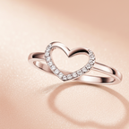 Heart Zircon Ring - Branded