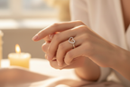 Heart Zircon Ring - Lifestyle