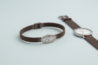 Mahadev Silver Mesh Bracelet – 4K Premium Editorial