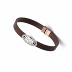 Mahadev Silver Mesh Bracelet – Commercial Product Photo