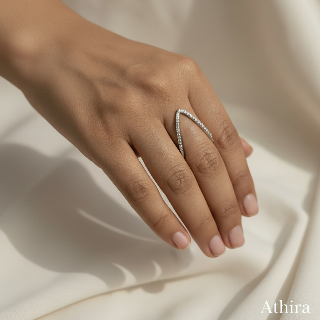 Minimalist white marble product shot