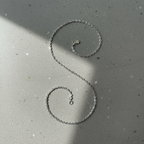 Shining Rhodium Plated Disc Anklet — Editorial