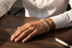 Sterling Silver Bracelet – Lifestyle Wrist Shot