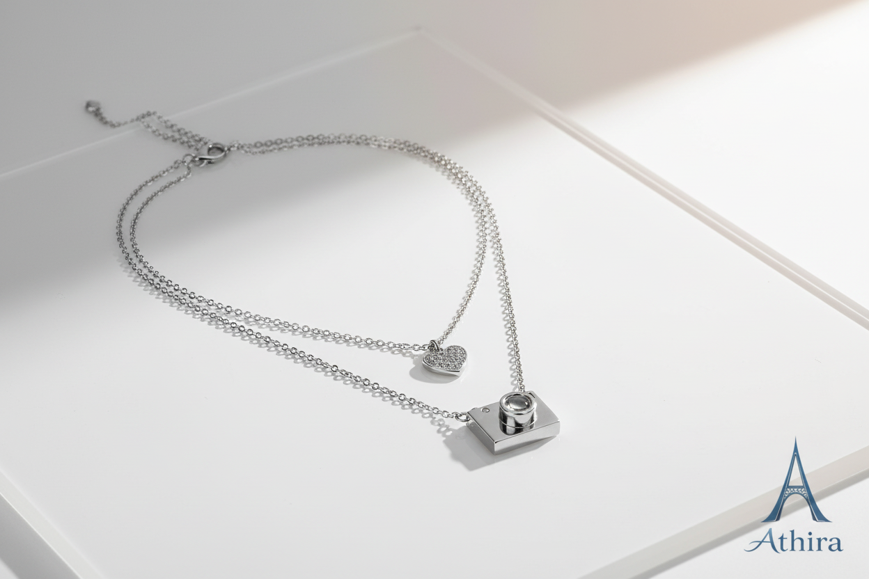 White acrylic surface with dramatic lighting